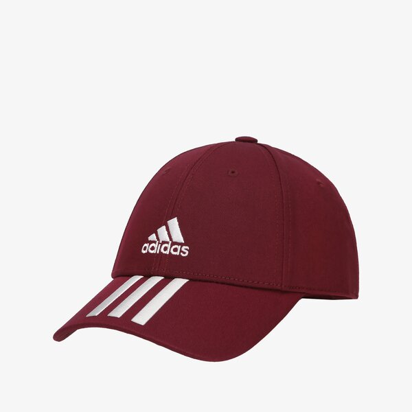 adidas ADIDAS CZAPKA BBALL 3S CAP CT (HD7237) Bordowy