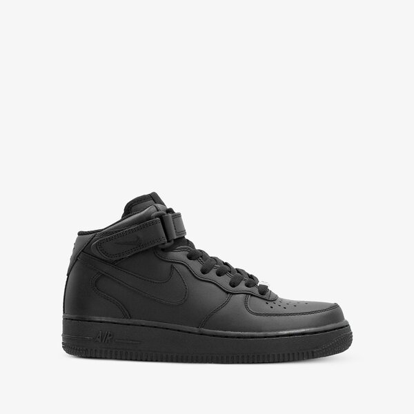 Nike NIKE AIR FORCE 1 MID (GS) (314195-004) Czarny