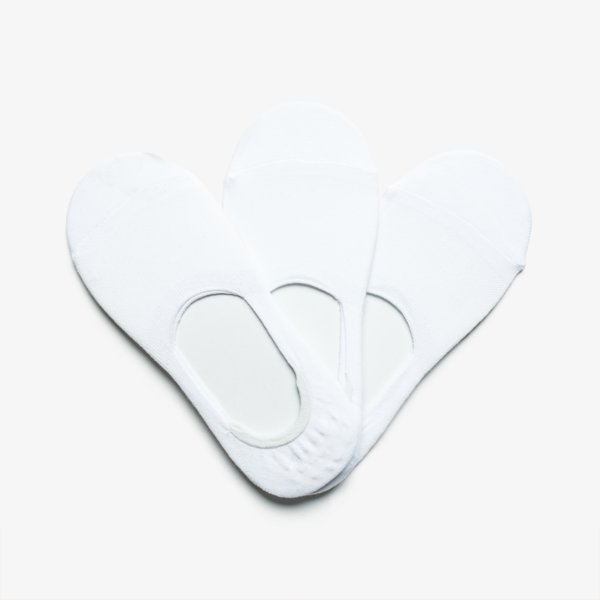 Skarpetki SIZEER SKARPETY STOPKI FOOTIE WHITE FOOTIES (SI18FTD01001) Biały