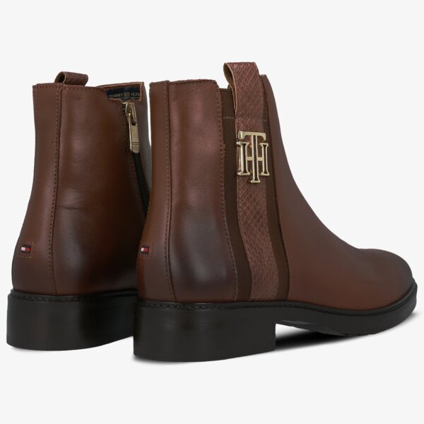 Tommy Hilfiger Hatty 8A Th Interlock Leather (Fw0Fw05181Gow) Tommy Hilfiger Hatty 8A Th Interlock Leather (Fw0Fw05181Gow)