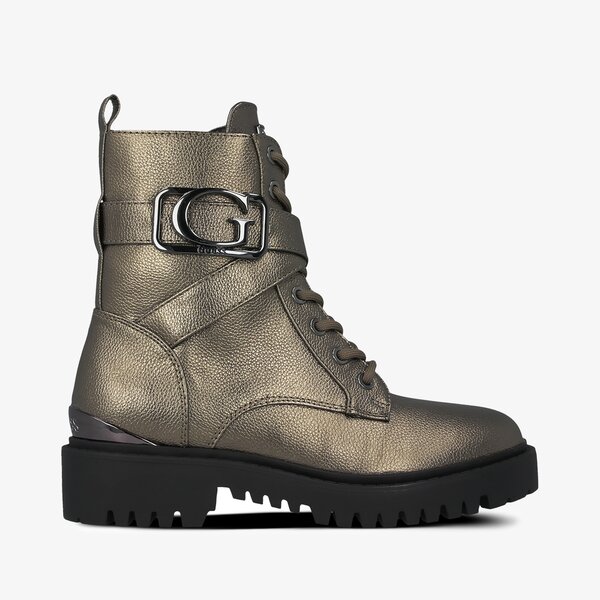 Buty casual GUESS ORANA (FL8ONAELE10GREY) Złoty