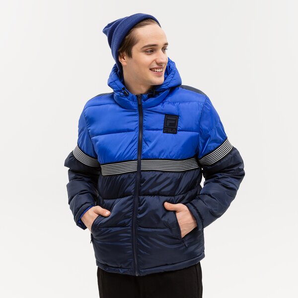 Kurtki zimowe FILA KURTKA ZIMOWA NAV (FW22SPM912155) Granatowy