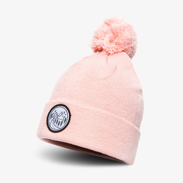 Czapki zimowe CONFRONT CZAPKA ZIMOWA CONFRONT CZAPKA MAKALU (CF39HAT53002) Różowy