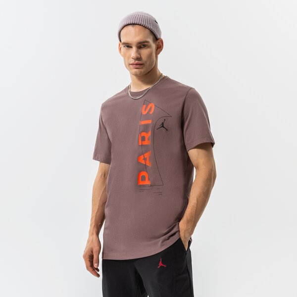 Koszulki JORDAN T-SHIRT M J PSG WORDMARK TEE (DM3092-291) Brązowy