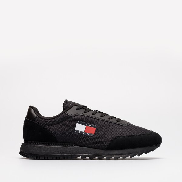Sneakersy TOMMY HILFIGER CARDIFF 1C2 (EM0EM00991BDS) Czarny