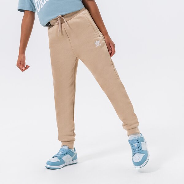 Spodnie ADIDAS SPODNIE PANTS G (HK2860) Beżowy