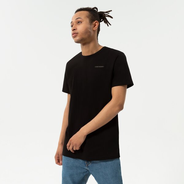 Koszulki CONFRONT CLASSIC TEE (CF122TSM72002) Czarny