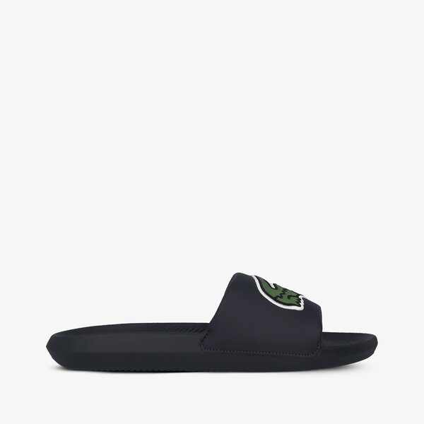 Klapki LACOSTE CROCO SLIDE 120 2 US (739CMA00622S3) Granatowy