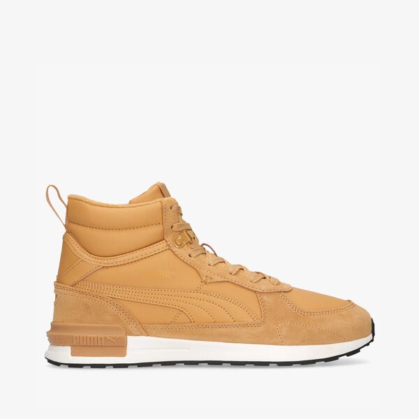 Sneakersy PUMA GRAVITON MID (38320404) Brązowy