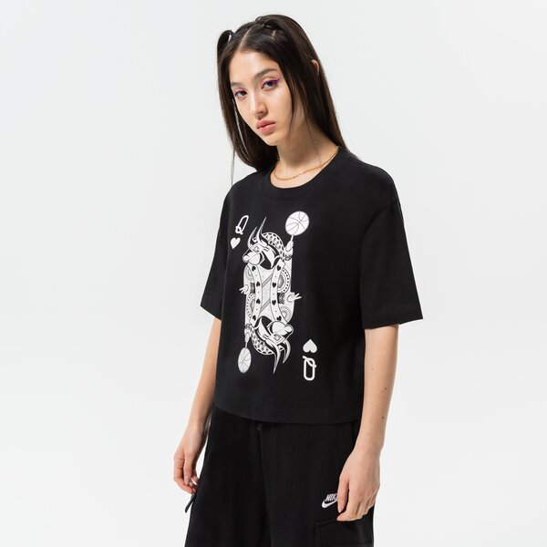 Koszulki JORDAN T-SHIRT W J FLIGHT BOXY TEE (DQ4597-010) Czarny