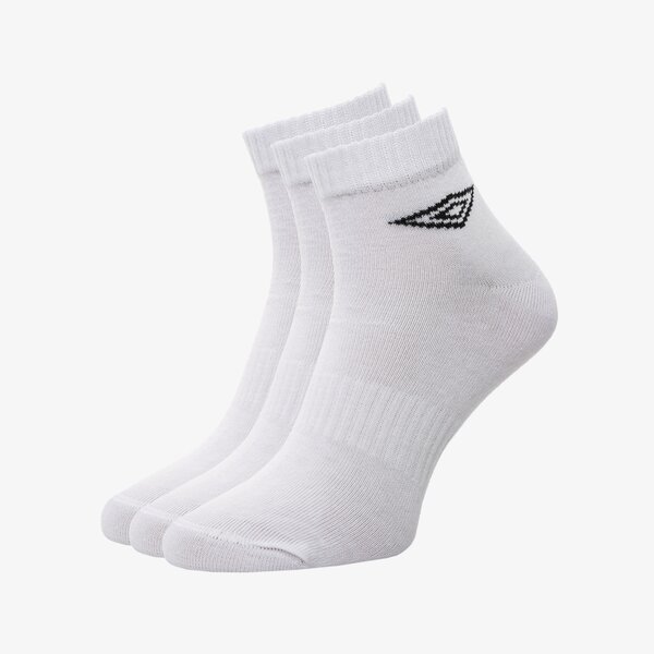 Skarpetki UMBRO SKARPETY QUARTER II WHT (UL120SKU02001) Biały
