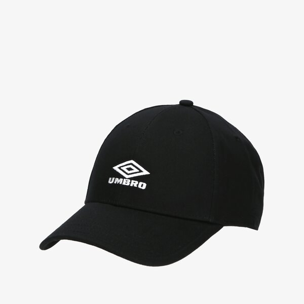Czapki z daszkiem UMBRO CZAPKA LIFESTYLE LOGO (65885U-060) Czarny