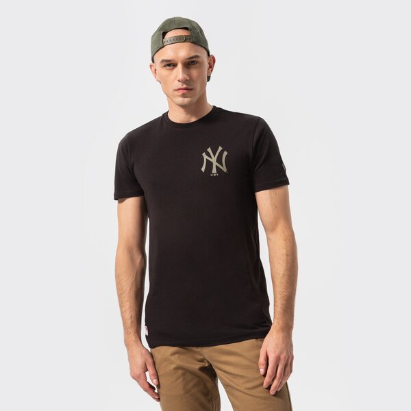 Koszulki NEW ERA T-SHIRT MLB LC TEAM LOGO NYY BLK NEW YORK YANKEES BL (12893146) Czarny