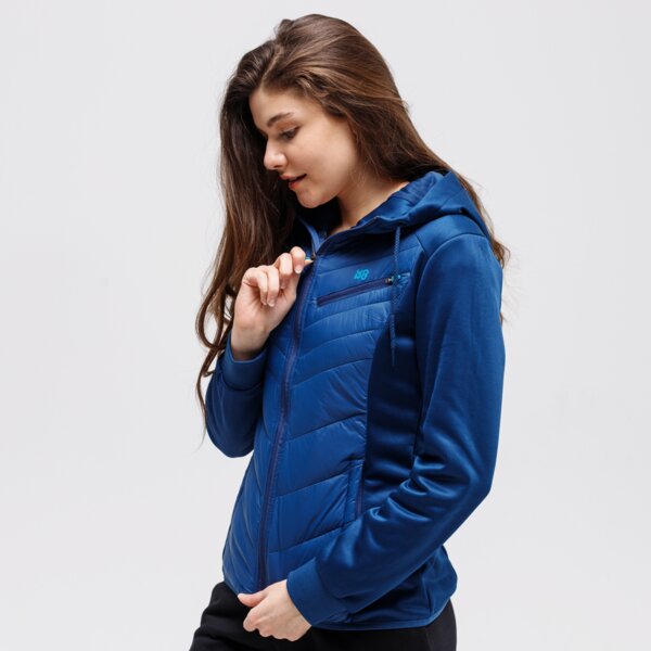 Bluzy UP8 BLUZA ROZPINANA Z KAPTUREM ALYSSE (UP121BLD36001) Granatowy