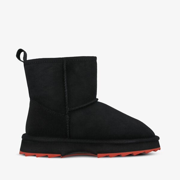 Buty casual EMU AUSTRALIA SHARKY MINI (W12434BLACK) Czarny