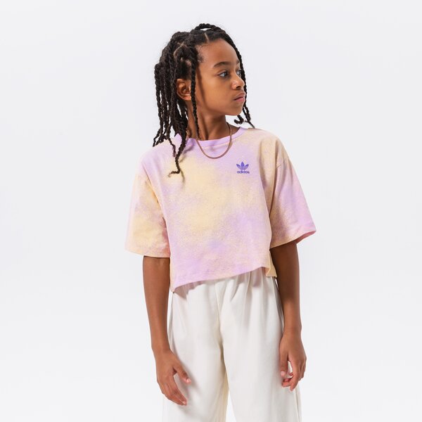 Koszulki ADIDAS T-SHIRT CROP TEE G (HK2930) Różowy