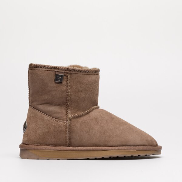Buty casual EMU AUSTRALIA PLATINUM STINGER SLIM MINI (WP20003MUSHROOM) Beżowy