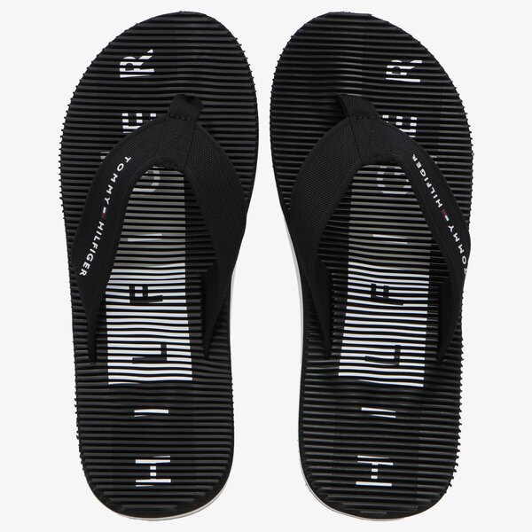 TOMMY HILFIGER MASSAGE FOOTBED BEACH SANDAL (FM0FM03979BDS)