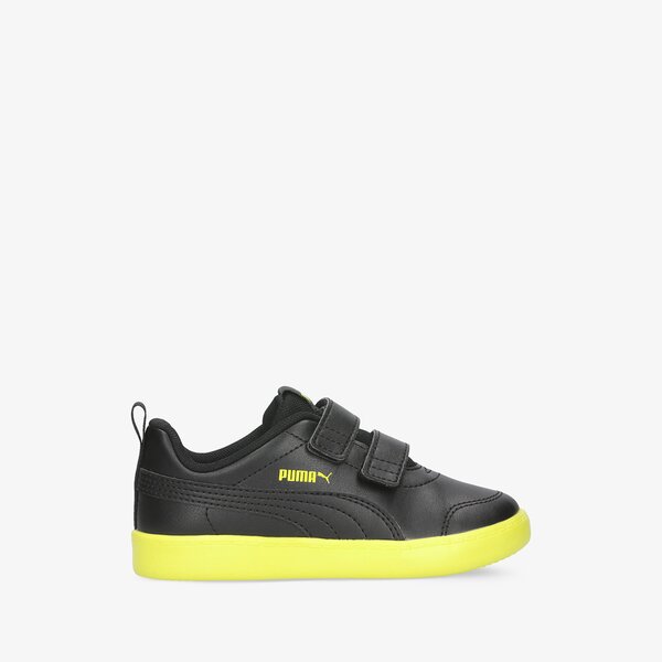 Sneakersy PUMA COURTFLEX V2 V INF (37154421) Czarny