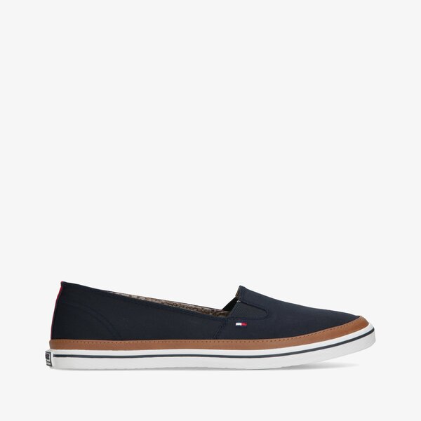 Sandały TOMMY HILFIGER ICONIC KESHA SLIP ON (FW0FW01656403) Granatowy