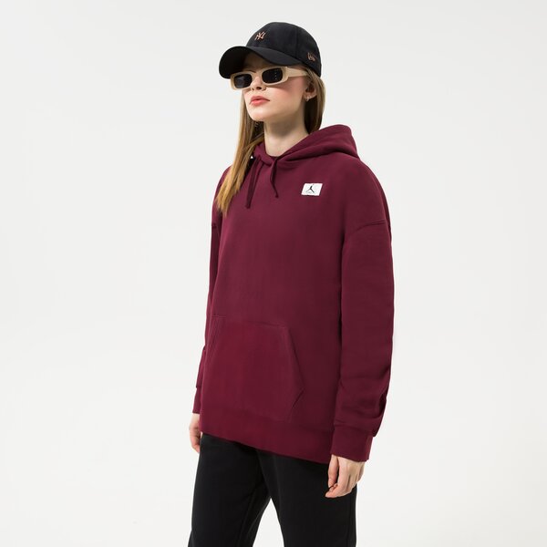 Bluzy JORDAN BLUZA Z KAPTUREM W J FLT FLC HOODIE (DQ4603-645) Fioletowy