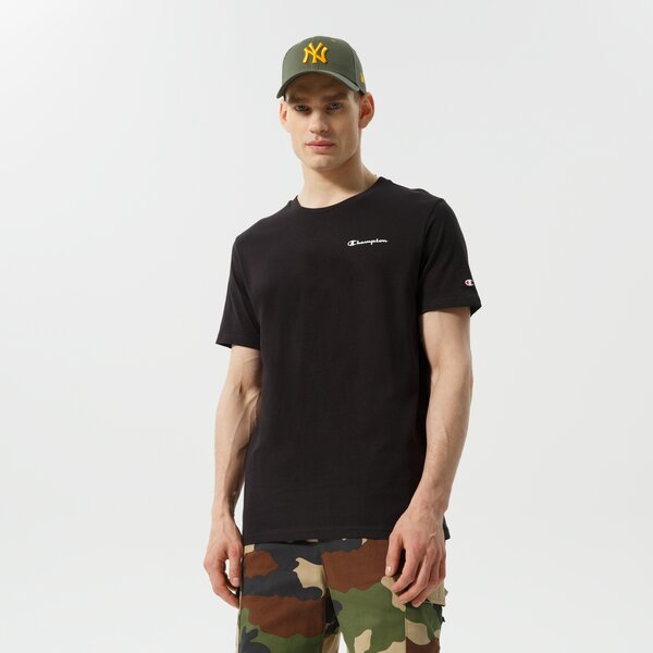 Koszulki CHAMPION T-SHIRT CREWNECK T-SHIRT (218281KK001) Czarny