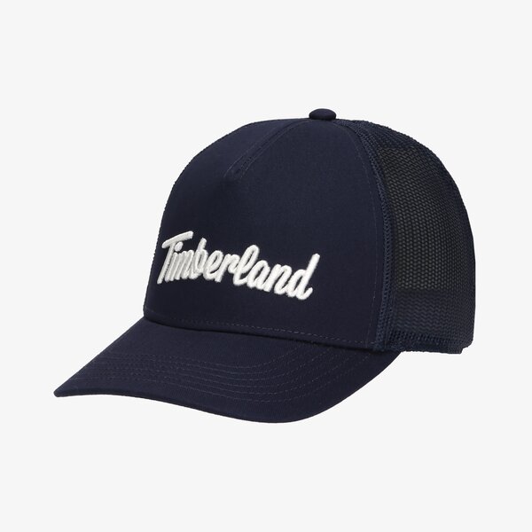 Czapki z daszkiem TIMBERLAND CZAPKA 3D EMBROIDERY TRUCKER CAP (TB0A1XR74511) Granatowy