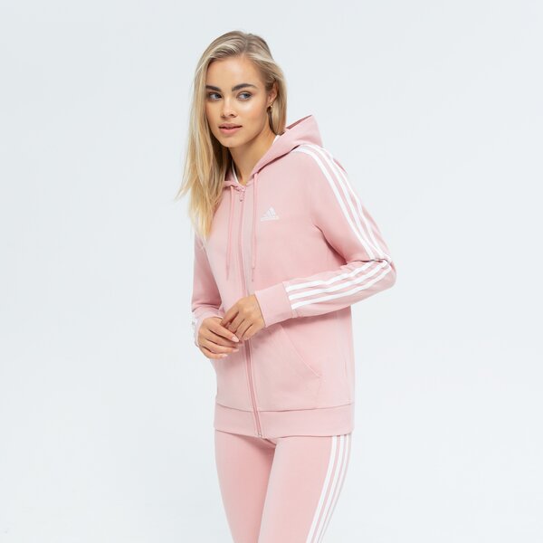 Adidas Bluza Rozpinana Z Kapturem W 3S Sj Fz Hd (Hc9251) Adidas Bluza Rozpinana Z Kapturem W 3S Sj Fz Hd (Hc9251)