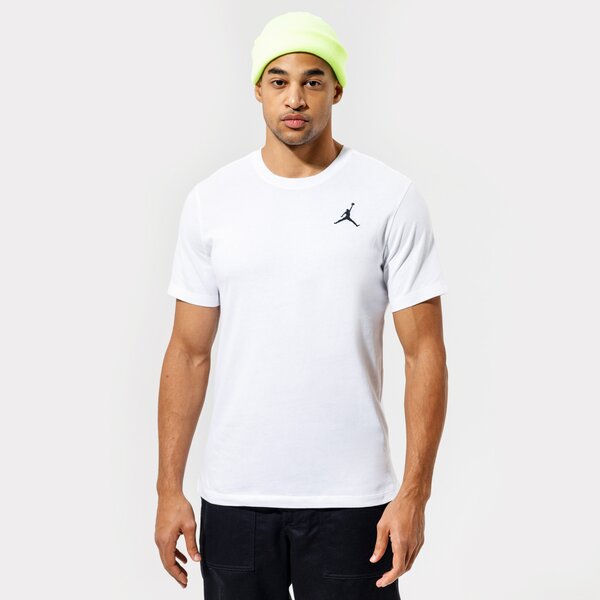 Koszulki JORDAN T-SHIRT M J JUMPMAN EMB SS CREW (DC7485-100) Biały