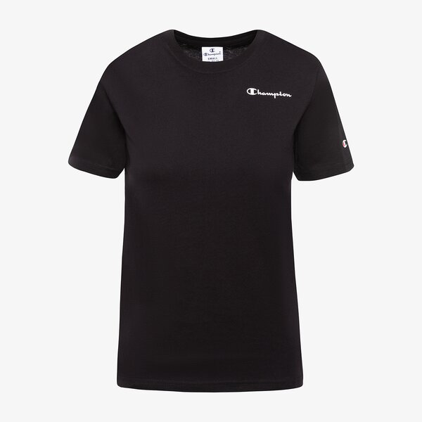 Koszulki CHAMPION T-SHIRT CREWNECK T-SHIRT (1115939KK001) Czarny