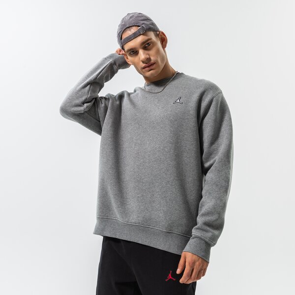 Bluzy JORDAN BLUZA M J ESS FLC CREW (DQ7520-091) Szary