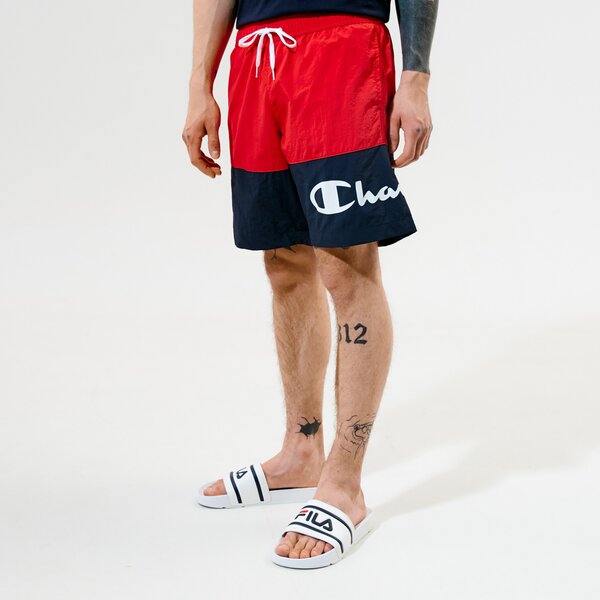 Spodenki CHAMPION SZORTY BEACHSHORT (216070RS046) Czerwony