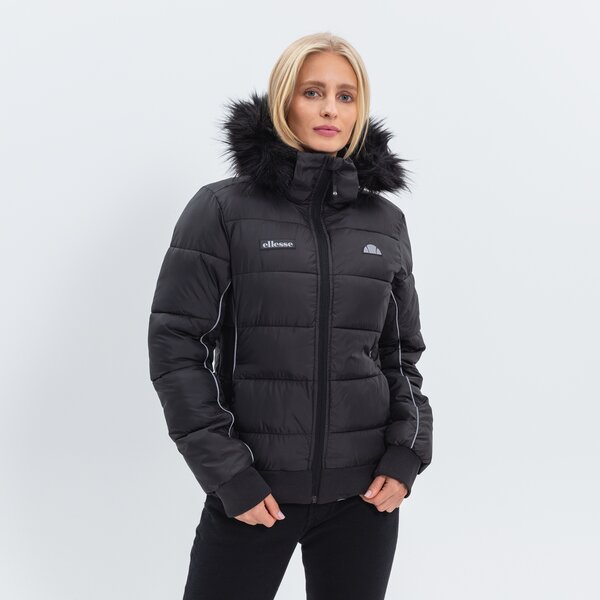 Kurtki zimowe ELLESSE KURTKA PUCHOWA NOUELLE PADDED JACKET BLK (SGK12146011) Czarny