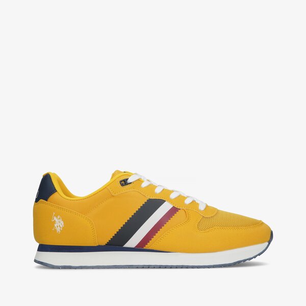 Sneakersy U.S. POLO ASSN NOBIL005M (NOBIL005YEL001) Żółty