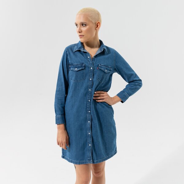 Sukienki LEVI'S SUKIENKA SELMA DRESS (85793-0000) Niebieski