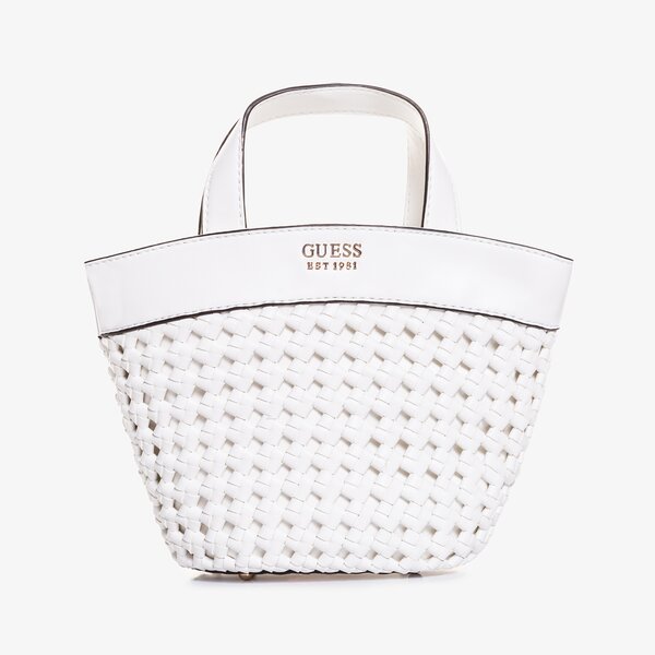 Torby GUESS TOREBKA SICILIA MINI (HWWG8490750WHI) Biały