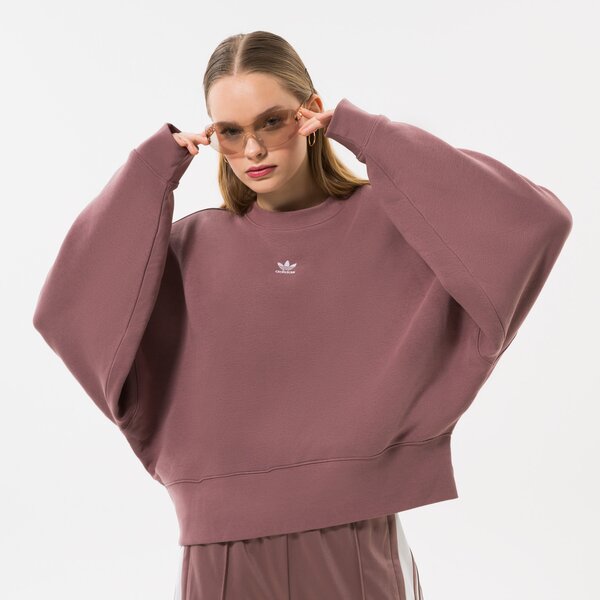 adidas ADIDAS BLUZA SWEATSHIRT (HJ7866) Fioletowy