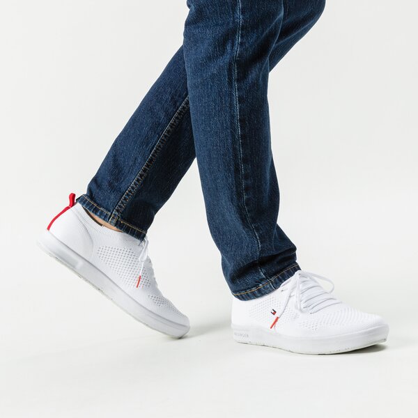 TOMMY HILFIGER SUSTAINABLE KNIT SOCK CUPSOLE (FM0FM04007YBR)