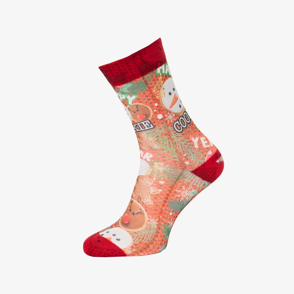 Skarpetki WIGGLESTEPS SKARPETY NOEL COOKIE (1010-03813-700) Czerwony