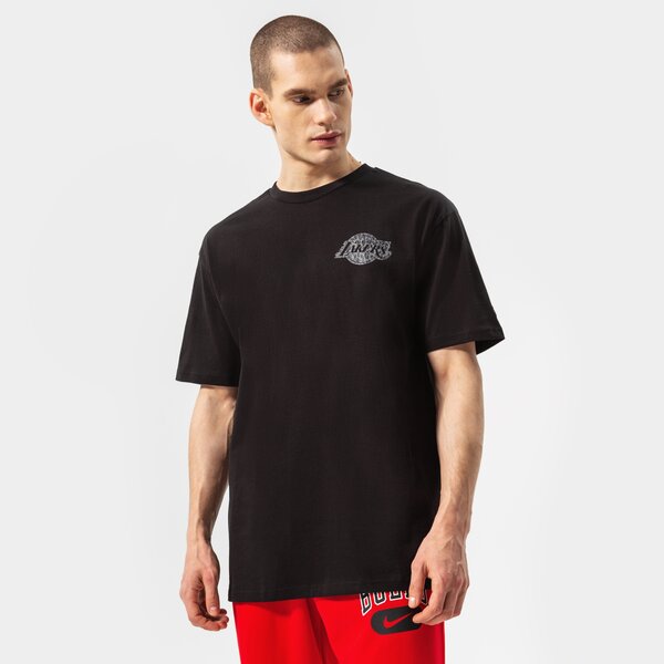 Koszulki NEW ERA T-SHIRT SEAS INFILL OS LAKERS LOS ANGELES LAKERS BLK (12893094) Czarny