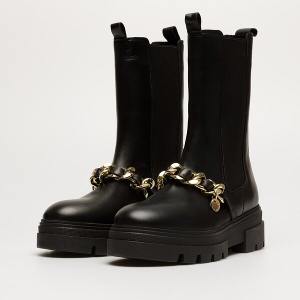 TOMMY HILFIGER MONOCHROMATIC CHELSEA BOOT CHAIN (FW0FW07046BDS)