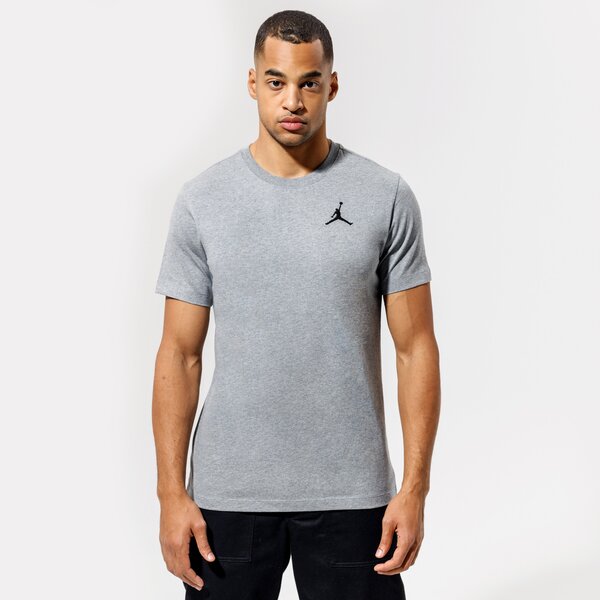Koszulki JORDAN T-SHIRT M J JUMPMAN EMB SS CREW (DC7485-091) Szary