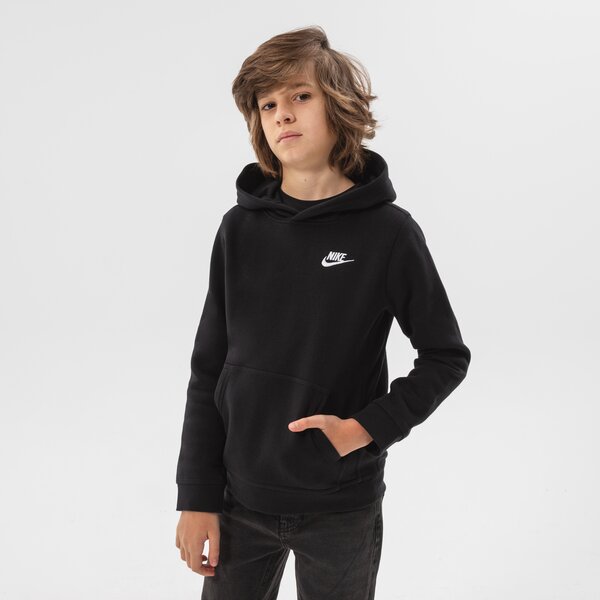 Bluzy NIKE FRANCHISE OVERHEAD HOODIE JUNIOR B (BV3757-011) Czarny