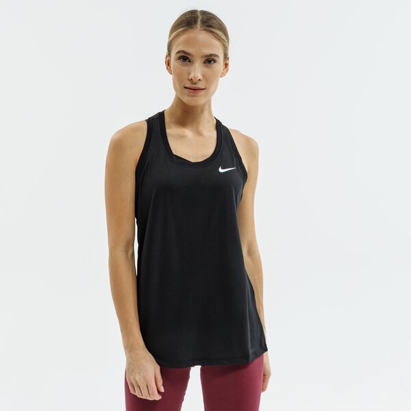 Koszulki NIKE TANK W NK DF LEG RACEBACK (DJ1757-010) Czarny