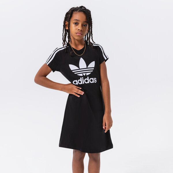 Sukienki ADIDAS SUKIENKA ADICOLOR DRESS G (HK0289) Czarny