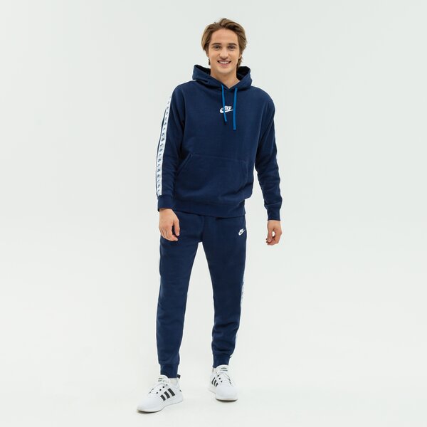 Dresy NIKE KOMPLET M NK CLUB FLC GX HD TRK SUIT (DM6838-410) Niebieski