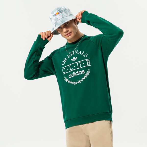 adidas ADIDAS BLUZA CLUB SWEATER (HR7895) Zielony