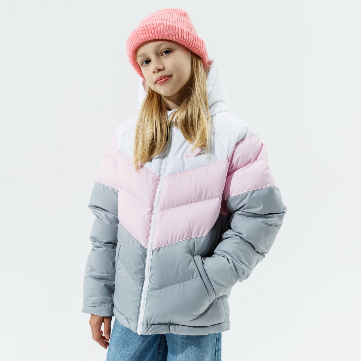 Kurtki zimowe NIKE KURTKA ZIMOWA NIKE SPORTSWEAR G (CU9157-107) 