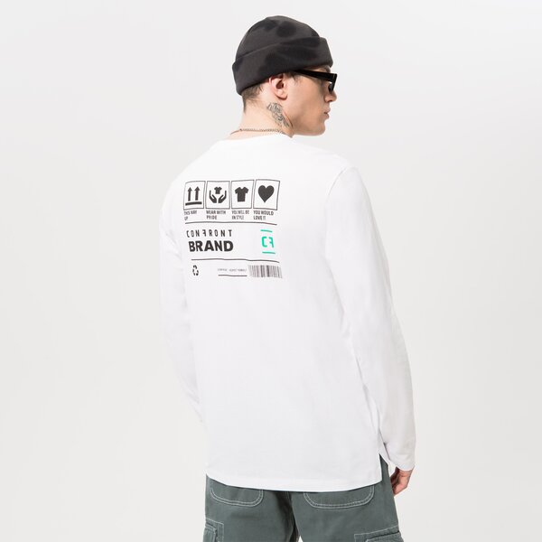 CONFRONT T-SHIRT LONGSLEEVE WHITE (CF123TLM01001)