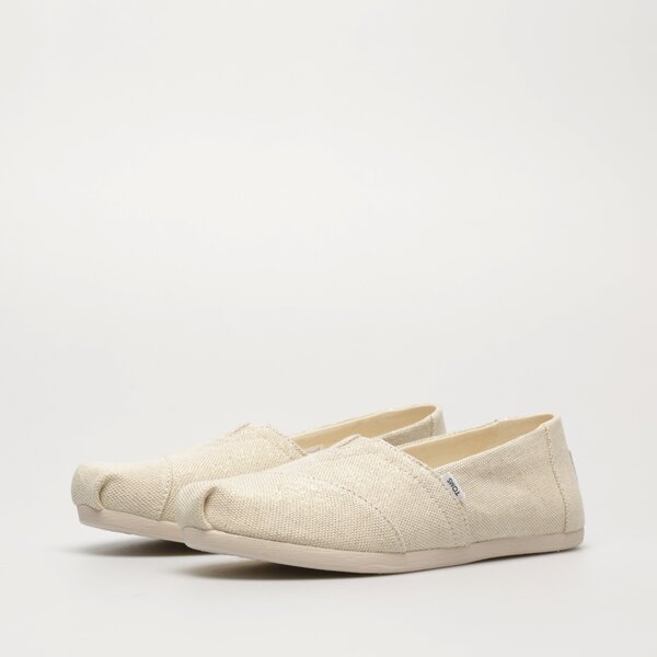 TOMS DARK NATURAL METALLIC LINEN (10019699)